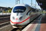 ICE bei der Ausfahrt aus dem Bf Siegburg - 15.10.2011