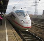 Ein 3er war mal wieder zu Gast in Vaihingen (Enz) und verkehrte als ICE 712 Stuttgart Hbf - Kln Hbf.