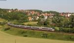 403 *** und 012-1  Montabaur  als ICE 611 (Dortmund Hbf-Mnchen Hbf) bei Lonsee 18.6.12