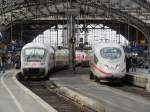 Ein InterCity und ein ICE 3 treffen sich am 27.