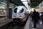 403 061-5  Celle  und 403 026-8  Neunkirchen  in Stuttgart Hbf, der vordere Zugteil fhrt nur bis Dortmund Hbf der hintere Zugteil fhrt weiter nach Hamburg Altona.