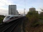 ICE 3 kurz vor der Einfahrt in den Mannheimer Hbf.