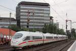 406 010 am 2.7.13 als umgeleiteter ICE in Dsseldorf-Rath.