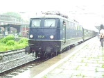 DB ICE 3 als ICE 506 Basel SBB - Dortmund Hbf bei der einfahrt in Basel Bad Bf am 15.06.2003