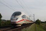 Nachschuss auf 403 516-8  Siegburg  am 12.05.2015, als dieser zusammen mit 403 021-9  Krefeld  bei Hügelheim in Richtung Basel fuhr.