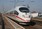 403 xxx als ICE 107 (Kln Hbf–Basel SBB) am 17.03.2016 in Orschweier