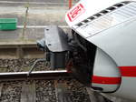 Scharfenbergkupplung eines DB Fernverkehr ICE 3 (403 xxx) am 18.02.17 in Frankfurt am Main Hbf