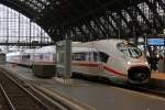 DB ICE Velaro D 407 als ICE515 nach M�nchen Hbf in K�ln Hbf, Februar 2016.