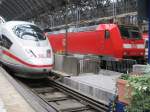 Frankfurt Hbf am 14.05.2005: abfahrbereiter ICE 914 von Franfurt/M.