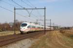 406 001-8 als ICE 12x (Frankfurt am Main Hbf - Utrecht Centraal) zwischen Horst-Sevenum und Deurne am 01.04.13