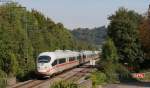 406 054-7 und 406 085-1  Schwäbisch Hall  als ICE 105/ICE 505 (Amsterdam Centraal/Köln Hbf-Basel SBB) bei FR-St.Georgen 28.9.14