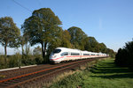 406 005  Würzburg  als Umleiter mit Fahrtziel Niederlande unterwegs auf Pulheimer Stadtgebiet.
Aufnahmedatum: 21.10.2010