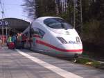 406  Arnhem  als ICE15 nach Frankfurt(M) Hbf in Aachen Hbf. 09.04.2007