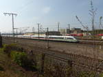 DB 412 041  Baden-Württemberg  als ICE 506 von München Hbf nach Hamburg Altona, am 17.04.2020 am DB Werk Erfurt.
