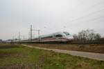 DB Fernverkehr ICE4 412 xxx am 14.01.22 in Frankfurt Oberrad