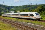 ICE 412 057  Bundesrepublik Deutschland  als ICE612 in Wuppertal Steinbeck, am 22.06.2022.