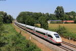 412 037 als ICE 73 (Kiel Hbf - Basel Bad Bf) bei Riegel 15.7.22