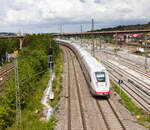 Unbekannter 412 aus Richtung München am 20.08.2022 am Eszetsteg in Stuttgart.