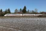 ICE  Schleswig-Holstein  (Tz 9202) als ICE 118 von Innsbruck nach Dortmund am 23.11.25 bei Eglharting.