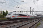 ICE 4 0812 067-8 durchfährt am 08.05.2025 den Bahnhof Pratteln.