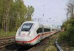 DB 812 229 als ICE 849 von Köln Hbf nach Berlin Ostbahnhof, am 09.04.2026 in Dortmund-Scharnhorst.