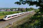ICE Treibwagen Hannover 9201 am 8 Mai 2026 bei Asbach.