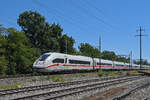 ICE 4 5812 055-2 f�hrt am 10.07.2026 Richtung Bahnhof Kaiseraugst.