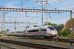 ICE4 5812 018-0 durchf�hrt am 17.07.2026 den Bahnhof Pratteln.