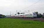 Einer der beiden Klimaschutz-ICE4 war am 23.09.19 als ICE 692 unterwegs von München nach Berlin.