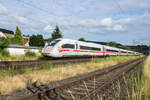ICE 812 061-0 bei Oberhaun am 06.07.2022.