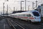 411 531-7  Trier  verlässt am 28.12.2017 als ICE1508 von München Hauptbahnhof nach Hamburg-Altona den Nürnberger Hauptbahnhof.