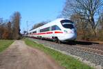 DB Fernverkehr ICE-T 411 xxx in Maintal Ost am 02.03.26 