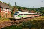 DB ICE-T 411 525  Arnstadt  Deutschlands schnellster Klimaschützer  in Oberwinter, Juli 2025.