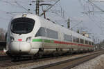 411 073-0 (Tz 1173  Halle (Saale) ) am 28.3.26 bei Zorneding.