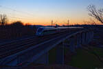 411 077	DB Fernverkehr  Rathenow  als ICE 229 (Dortmund Hbf - Wien Hbf) bei Emskirchen, 09.03.2022
