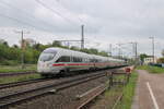 DB 411 518-4  Plauen/Vogtland  als ICE 1650 von Dresden Hbf nach Frankfurt (M) Hbf, am 08.05.2026 in Neudietendorf.