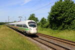 Deutschland 
ICE 411 073 von DBF, in Kaarst Broicherseite 
28/5/2026
