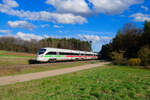411 062 DB Fernverkehr  Mainz  als ICE 90 (Wien Hbf - Hamburg-Altona) bei Mimberg, 06.04.2022