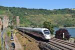 411 092 Linz f�hrt durch Oberwesel in Richtung Bingen.

Oberwesel 20.06.2026