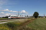 411 061  Andernach  und 411 029  Kiel  aus Graz kommend am 1. September 2026 bei �bersee am Chiemsee.