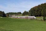 411 002  Neubrandenburg  und 411 081  Oberursel  aus M�nchen kommend am 2. September 2026 bei Axdorf im Chiemgau.