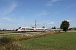 411 055  Oschatz  und 411 007  Pirna  waren am 19. September 2026 bei �bersee am Chiemsee auf dem Weg nach M�nchen.