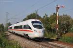 Ein ICE-T nach Wien am 28.09.2011 in Pleinting