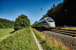 411 018-5 ein ICE-T5 (Plauen/Vogtland) ist in Richtung Frankfurt/M.