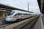 ICE Mainz am Bahnsteig 4 in Stralsund Hbf. - 20.02.2019