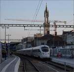 Aus aktuellem Anlass: ICE 411 073 'Halle' ist der erste reguläre Planzug als ICE nach Konstanz.