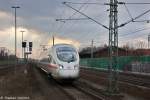 411 567-1  Traunstein  als ICE 1672 von Darmstadt Hbf nach Berlin Sdkreuz, bei der Durchfahrt in Rathenow. 12.04.2013