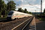 Durchfahrt am 24.06.2014 von 411 065-6  Bad Oeynhausen  in Regensburg Prüfening Richtung Hauptbahnhof.