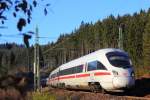 411 002-9  Neubrandenburg   bei Steinbach im Frankenwald am 03.11.2015.