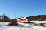 411 028-4  Reutlingen  bei Oberlangenstadt am 06.01.2017.